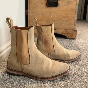 Caballero Unisex Suede Ankle Boot  - Women's 9.5